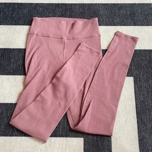 A&F high rise ribbed legging